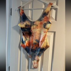 SHEIN Tie-Dye Bodysuit